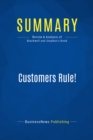 Summary: Customers Rule! - eBook