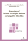 Dimensions of Cultural Security for National and Linguistic Minorities - Book