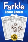 Farkle Score Sheets : 130 Large Score Pads for Scorekeeping - Blue Farkle Score Cards Farkle Score Pads with Size 6 x 9 inches (Farkle Score Book) - Book
