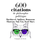 600 citations de philosophie politique - eAudiobook