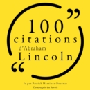 100 citations d'Abraham Lincoln : unabridged - eAudiobook