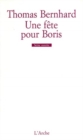 Une fete pour Boris - Book