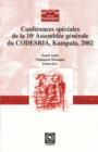 Conferences speciales de la Assemblee generale du CODESRIA, Kampala, 2002 - Book