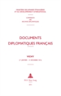 Documents Diplomatiques Francais : Vichy (1er Janvier - 31 Decembre 1941) - Book