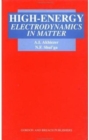 High Energy Electrodynamics in Matter - Book