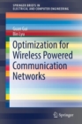 Optimization for Wireless Powered Communication Networks - Book