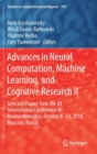 Advances in Neural Computation, Machine Learning, and Cognitive Research II : Selected Papers from the XX International Conference on Neuroinformatics, October 8-12, 2018, Moscow, Russia - Book