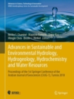 Advances in Sustainable and Environmental Hydrology, Hydrogeology, Hydrochemistry and Water Resources : Proceedings of the 1st Springer Conference of the Arabian Journal of Geosciences (CAJG-1), Tunis - Book