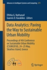 Data Analytics: Paving the Way to Sustainable Urban Mobility : Proceedings of 4th Conference on Sustainable Urban Mobility (CSUM2018), 24 - 25 May, Skiathos Island, Greece - Book