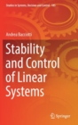 Stability and Control of Linear Systems - Book