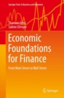 Economic Foundations for Finance : From Main Street to Wall Street - Book