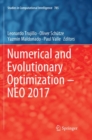 Numerical and Evolutionary Optimization - NEO 2017 - Book
