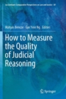 How to Measure the Quality of Judicial Reasoning - Book