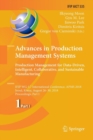 Advances in Production Management Systems. Production Management for Data-Driven, Intelligent, Collaborative, and Sustainable Manufacturing : IFIP WG 5.7 International Conference, APMS 2018, Seoul, Ko - Book