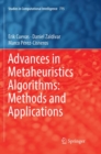 Advances in Metaheuristics Algorithms: Methods and Applications - Book