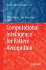Computational Intelligence for Pattern Recognition - Book