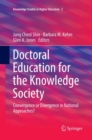 Doctoral Education for the Knowledge Society : Convergence or Divergence in National Approaches? - Book