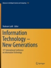 Information Technology - New Generations : 15th International Conference on Information Technology - Book