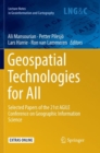 Geospatial Technologies for All : Selected Papers of the 21st AGILE Conference on Geographic Information Science - Book