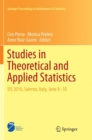Studies in Theoretical and Applied Statistics : SIS 2016, Salerno, Italy, June 8-10 - Book