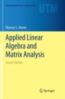 Applied Linear Algebra and Matrix Analysis - Book
