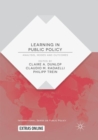 Learning in Public Policy : Analysis, Modes and Outcomes - Book