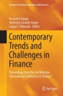 Contemporary Trends and Challenges in Finance : Proceedings from the 3rd Wroclaw International Conference in Finance - Book
