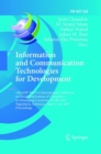Information and Communication Technologies for Development : 14th IFIP WG 9.4 International Conference on Social Implications of Computers in Developing Countries, ICT4D 2017, Yogyakarta, Indonesia, M - Book