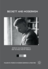 Beckett and Modernism - Book