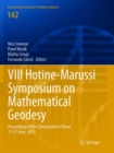 VIII Hotine-Marussi Symposium on Mathematical Geodesy : Proceedings of the Symposium in Rome, 17-21 June, 2013 - Book
