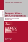 Computer Vision – ECCV 2018 Workshops : Munich, Germany, September 8-14, 2018, Proceedings, Part II - Book