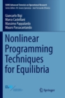 Nonlinear Programming Techniques for Equilibria - Book
