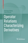 Operator Relations Characterizing Derivatives - Book