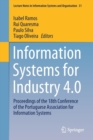 Information Systems for Industry 4.0 : Proceedings of the 18th Conference of the Portuguese Association for Information Systems - Book