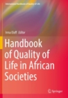 Handbook of Quality of Life in African Societies - Book