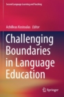 Challenging Boundaries in Language Education - Book