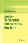 Pseudo-Riemannian Homogeneous Structures - Book