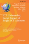 ICT Unbounded, Social Impact of Bright ICT Adoption : IFIP WG 8.6 International Conference on Transfer and Diffusion of IT, TDIT 2019, Accra, Ghana, June 21-22, 2019, Proceedings - Book