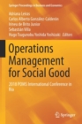 Operations Management for Social Good : 2018 POMS International Conference in Rio - Book
