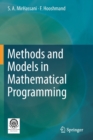 Methods and Models in Mathematical Programming - Book