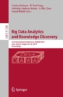 Big Data Analytics and Knowledge Discovery : 21st International Conference, DaWaK 2019, Linz, Austria, August 26–29, 2019, Proceedings - Book
