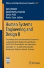 Human Systems Engineering and Design II : Proceedings of the 2nd International Conference on Human Systems Engineering and Design (IHSED2019): Future Trends and Applications, September 16-18, 2019, Un - Book