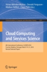 Cloud Computing and Services Science : 8th International Conference, CLOSER 2018, Funchal, Madeira, Portugal, March 19-21, 2018, Revised Selected Papers - Book