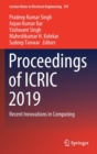 Proceedings of ICRIC 2019 : Recent Innovations in Computing - Book