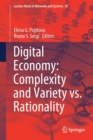 Digital Economy: Complexity and Variety vs. Rationality - Book