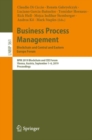 Business Process Management: Blockchain and Central and Eastern Europe Forum : BPM 2019 Blockchain and CEE Forum, Vienna, Austria, September 1-6, 2019, Proceedings - Book