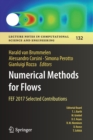 Numerical Methods for Flows : FEF 2017 Selected Contributions - Book
