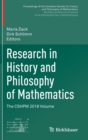 Research in History and Philosophy of Mathematics : The CSHPM 2018 Volume - Book
