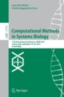 Computational Methods in Systems Biology : 17th International Conference, CMSB 2019, Trieste, Italy, September 18–20, 2019, Proceedings - Book