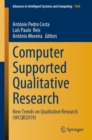 Computer Supported Qualitative Research : New Trends on Qualitative Research (WCQR2019) - Book